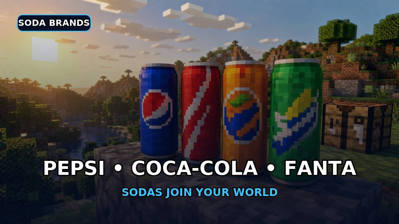 Мод: Газировка Soda Brands