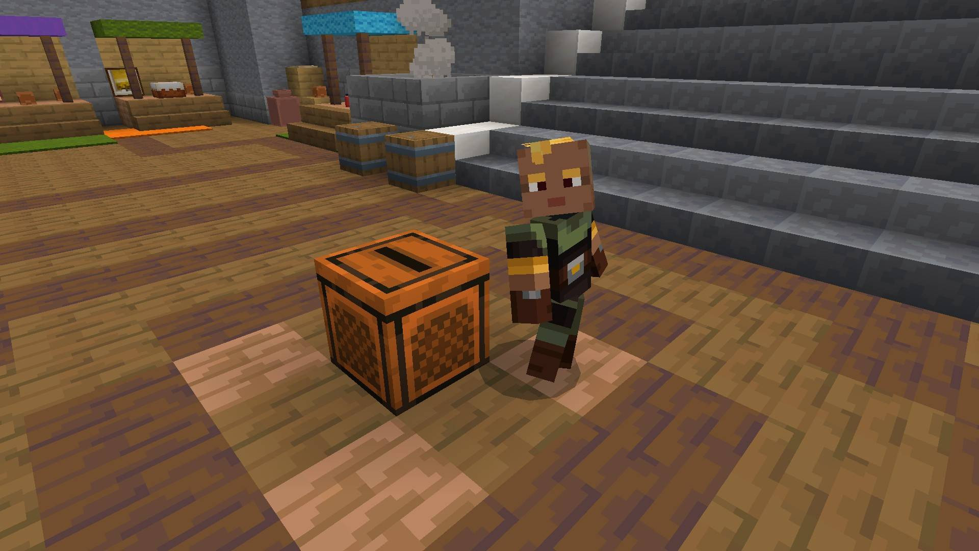 Текстуры в стиле Minecraft Dungeons II